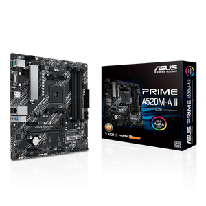 MOTHERBOARD ASUS PRIME A520M-A II/CSM AM4 (4711081135395)
