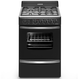 COCINA LONGVIE 56CM CON GRILL GRAFITO/ACERO INOX. 19501G