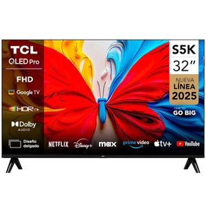 SMART TV TCL 32" QLED FHD GOOGLE TV L32S5K