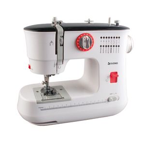 Maquina de Coser 16 Puntos Suono Portátil con Pedal Accesorios