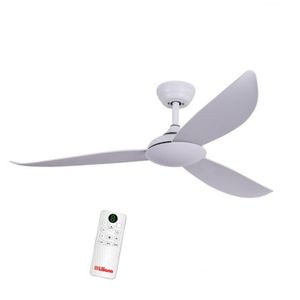 Ventilador De Techo Blanco Palas Plasticas Sin Luz Liliana Vthp803r