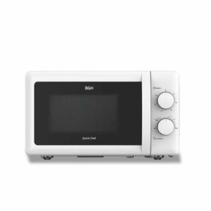 Microondas Rotativo Bgh 20 Litros Blanco B120m20i