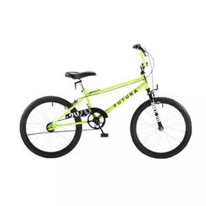 Bicicleta Bmx Futura Oversize Racer Kids R20 Amarillo