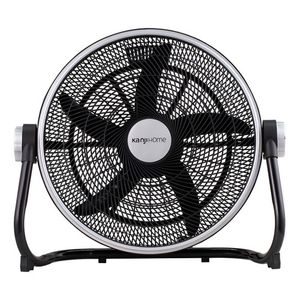 Ventilador Turbo De 20 Pulgadas Kanjihome Kjh-fh1211 Color Negro