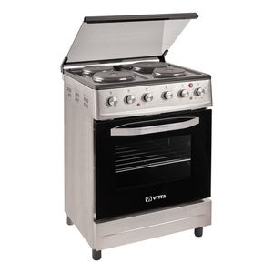 Cocina Eléctrica Vitta 60cm Grill Puerta C/visor - Acero Inoxidable