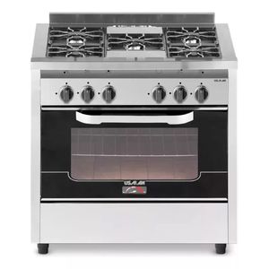 Cocina Industrial Gastronomica Multigas Usman Compact 800 5 Hornallas 80cm