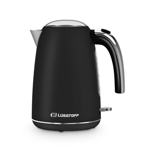 Pava jarra Electrica Luqstoff Premium Color Negra 1.7 Lts