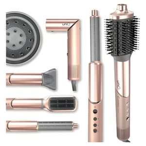 Cepillo Secador Gama Multi Styler Uniq Radiant 9 En 1 Modelador 1300 Watts