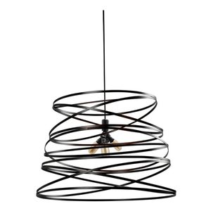 Colgante Twist Xl 4 Luces 500X280Mm  Negro