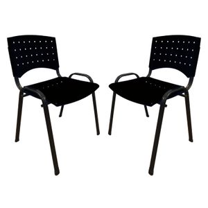 Set x2 Sillas de Boom Apilable Sala de Espera