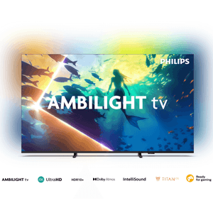 SMART TV PHILIPS 75" 4K UHD AMBILIGHT TITAN 75PUD8100/7