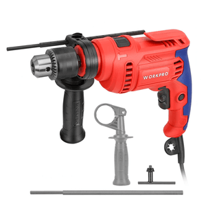Taladro Percutor Workpro 710w Profesional + Accesorios