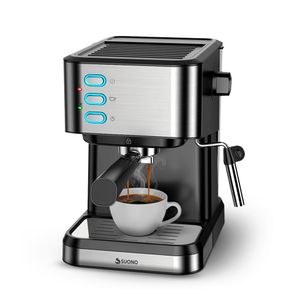 Cafetera Espresso Suono Con Vaporizador de Leche 20 Bar