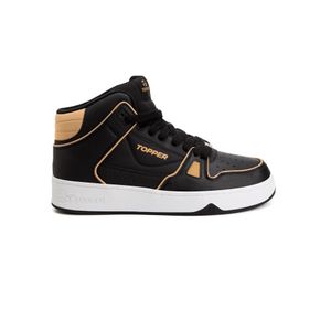 Zapatillas Topper Araka Mid Unisex Moda Negro