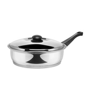 Sartén de acero inoxidable 26 cm triple fondo - Golden Art