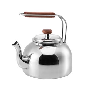 Pava acero inoxidable pico cebador 1,6 Litros color plateado Golden Art