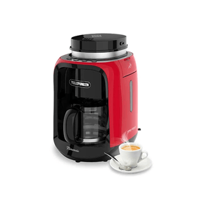 Cafetera Electrica Con Molinillo Florencia Telefunken Color Rojo