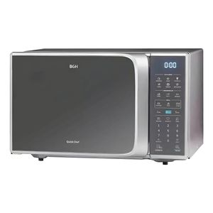 Microondas Grill Bgh Plata 23 Litros Digital