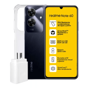 Celular Realme Note 60 128/4 GB Negro