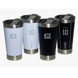Vasos Termicos 4u Lusqtoff V4l530-9 Con Tapa 530ml Inox.