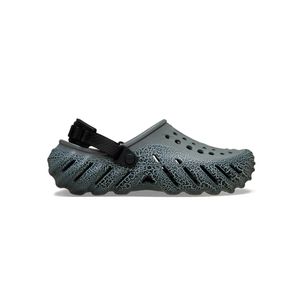 Zuecos Crocs Echo Crackle Unisex Moda Gris