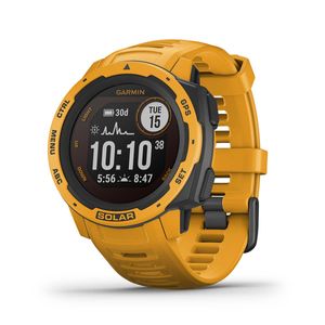 Smartwatch Garmin Instinct Solar, GPS Watch, Sunburst