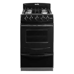 Cocina Escorial Candor S2 Linea Black Gas Natural 51Cm