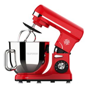 Batidora de Pie Planetaria Telefunken 1000 3 en 1 Roja 1100w