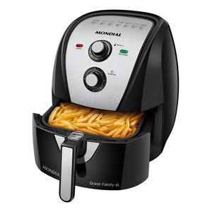 Freidora Air Fryer Afn-60-bi Mondial Sin Aceite Color Negro - Negro
