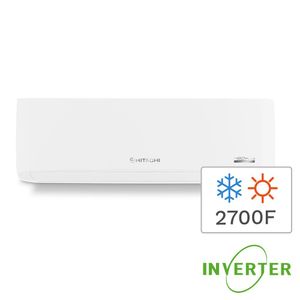 Aire Acondicionado Split Inverter Frío/Calor Hitachi 3200W 2700F HSPE3200FCINV