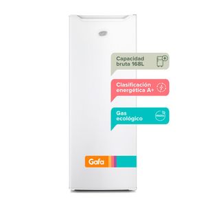 Freezer Vertical Gafa GFUY16P5HVW 168 Litros
