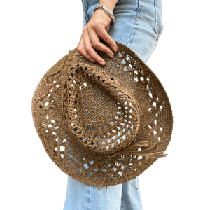 Sombrero de Yute Tejido
