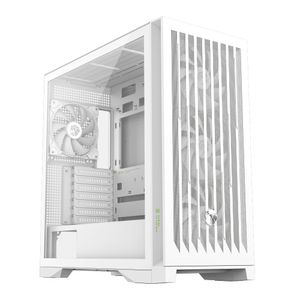 Gabinete Gamemax Leader 2WH 4Fan E-ATX Blanco