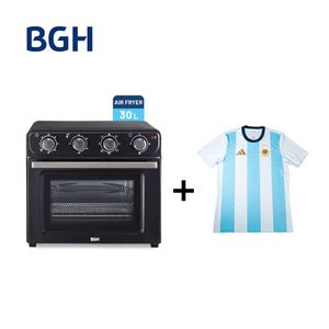 Combo Horno Eléctrico Air Fryer BGH 30 litros BHE30FN24T + Camiseta BGH adidas Talle M