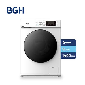 Lavarropas BGH Inverter Carga Frontal Blanco 9kg