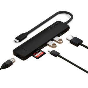 Adaptador Multipuerto USB-C Satechi 7 En 1 Ethernet USB-A HDMI