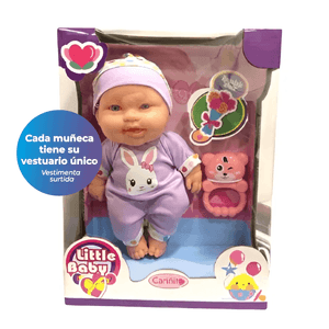 Bebote Cariñito Little Baby con accesorios (961)
