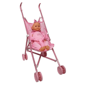 Bebé Cariñito Nenino con cochecito de paseo (0681)