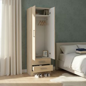 Placard Mosconi Express Placard 22 de mdf con 2 puertas batientes bambu