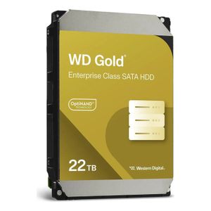 Disco duro Western Digital Gold 22TB WD221KRYZ