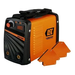 Soldadora Inverter Mma Tig Lusqtoff Iron 250 + 2 Escuadras