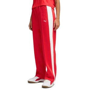 Pantalón Puma T7 Always On Sportstye Mujer Moda Rojo