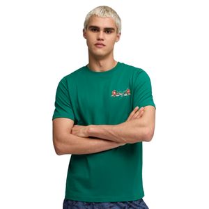Remera Puma x Squid Game Sporstyle Hombre Moda Verde