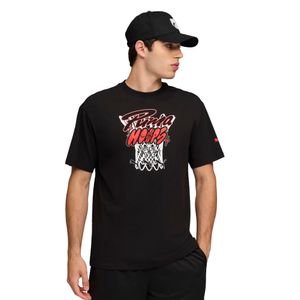 Remera Puma Junior Varsity III Hombre Moda Negro