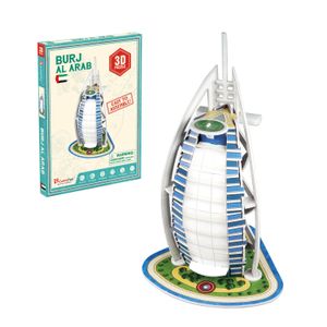Cubic Fun Rompecabeza 3D Edificio Burj Al Arab 17 Piezas