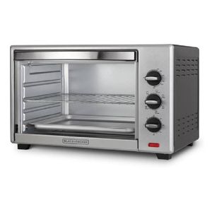 HORNO ELECTRICO BLACK&DECKER TO4500-AR - INOX 43L 2200W