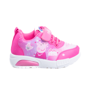 Zapatillas Peppa Footy Luz Abrojo Livianas