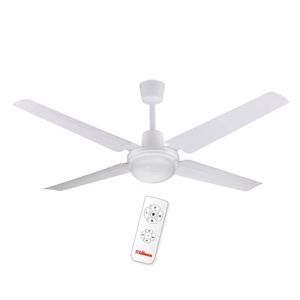 Ventilador de Techo Palas Metálicas Luz Control Remoto Liliana