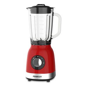 Licuadora Peabody Pe-ln810r Roja 2 Velocidades Jarra De Vidrio 1.75 Litros