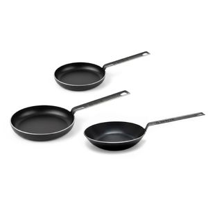 Set Sartenes Hierro Brosen 25cm 20cm 15cm Antiadherente